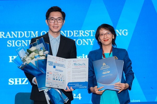 Hoa Văn SHZ và Đại Học Hoa Sen ký kết hợp tác