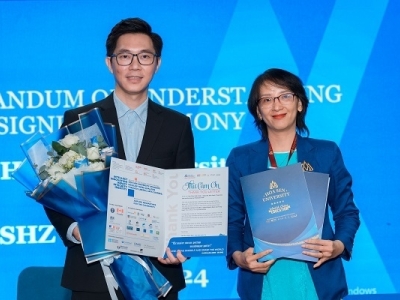 Hoa Văn SHZ và Đại Học Hoa Sen ký kết hợp tác